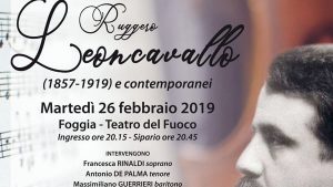 Concerto Lirico Al Teatro Del Fuoco Per Il 100 Anniversario Della Morte Di Ruggero Leoncavallo