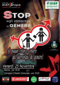 “A Passo Veloce contro gli Stereotipi di Genere”, marcia e convegno ...