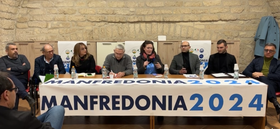 La coalizione Manfredonia 2024 si presenta alla Città di Manfredonia
